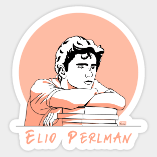 Elio Perlman | Call me by your name Sticker